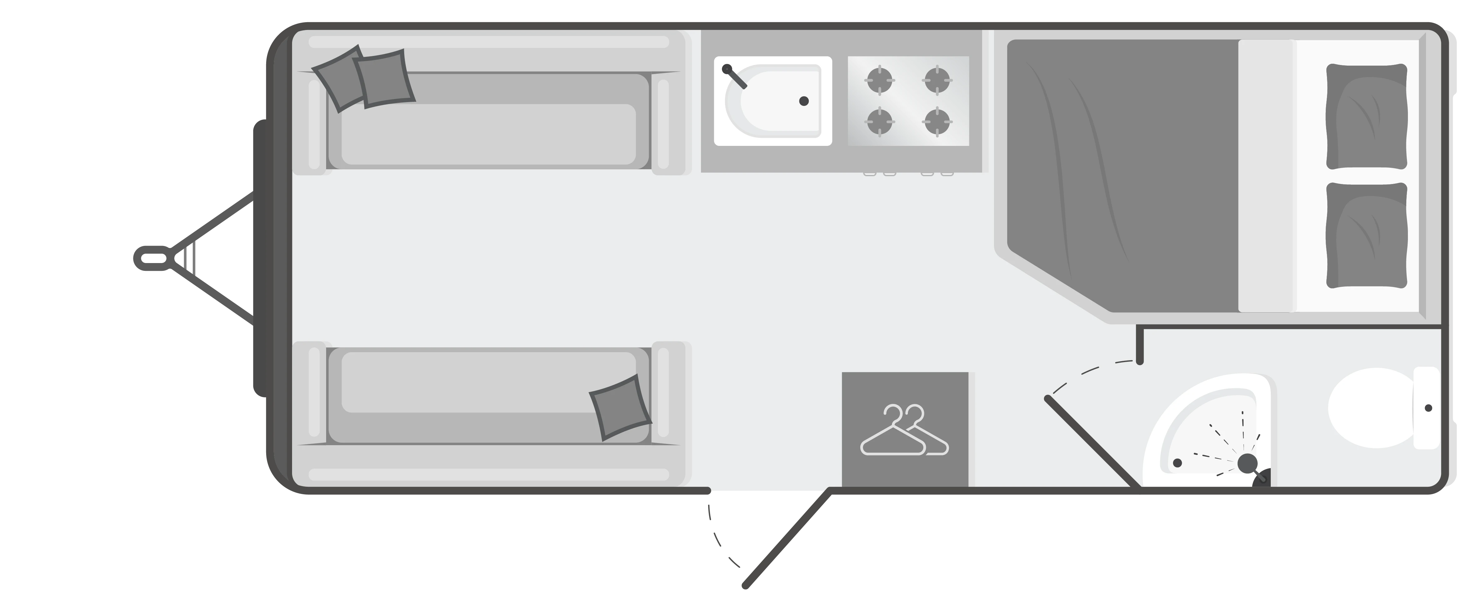 Caravan Floor Plan