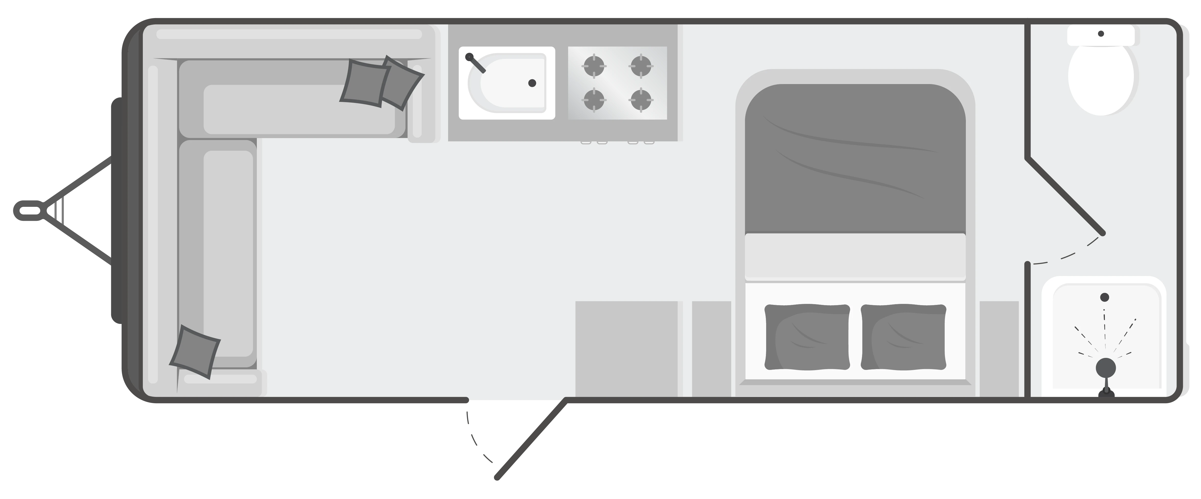 Caravan Floor Plan