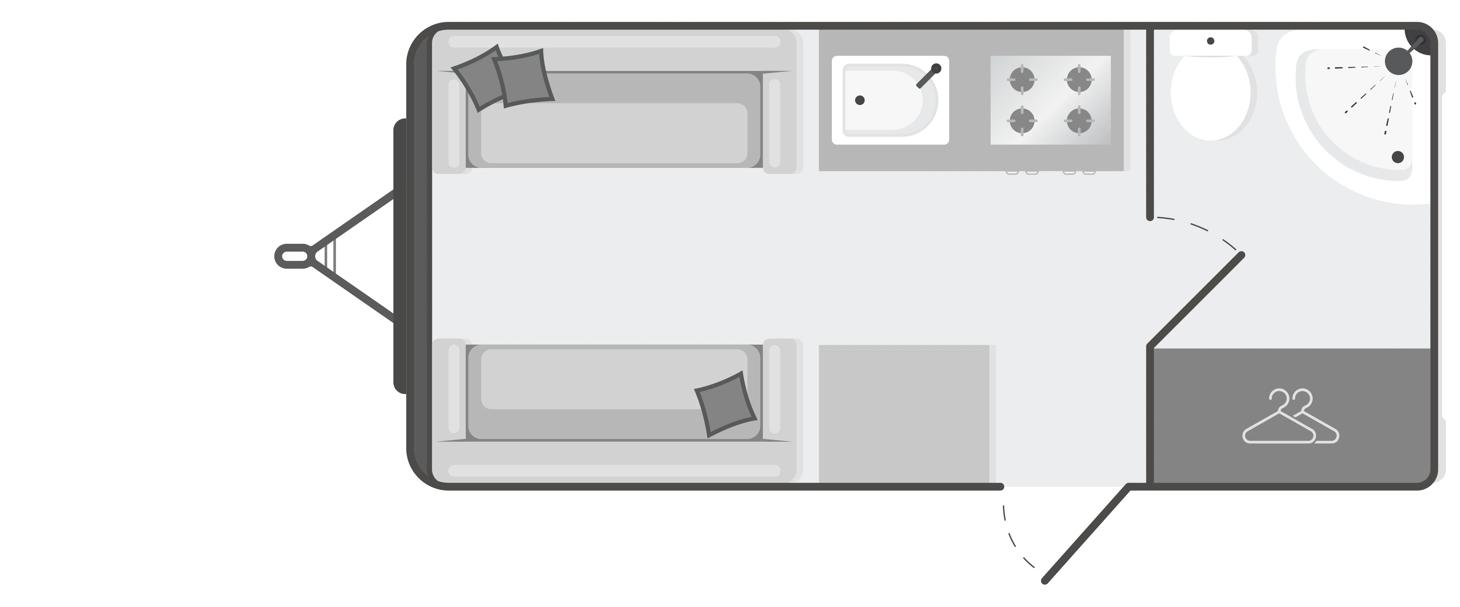 Caravan Floor Plan