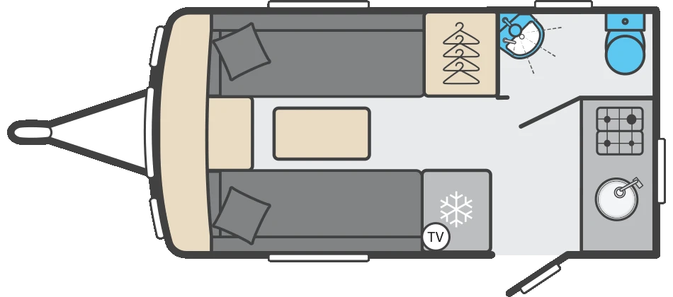 Caravan Floor Plan