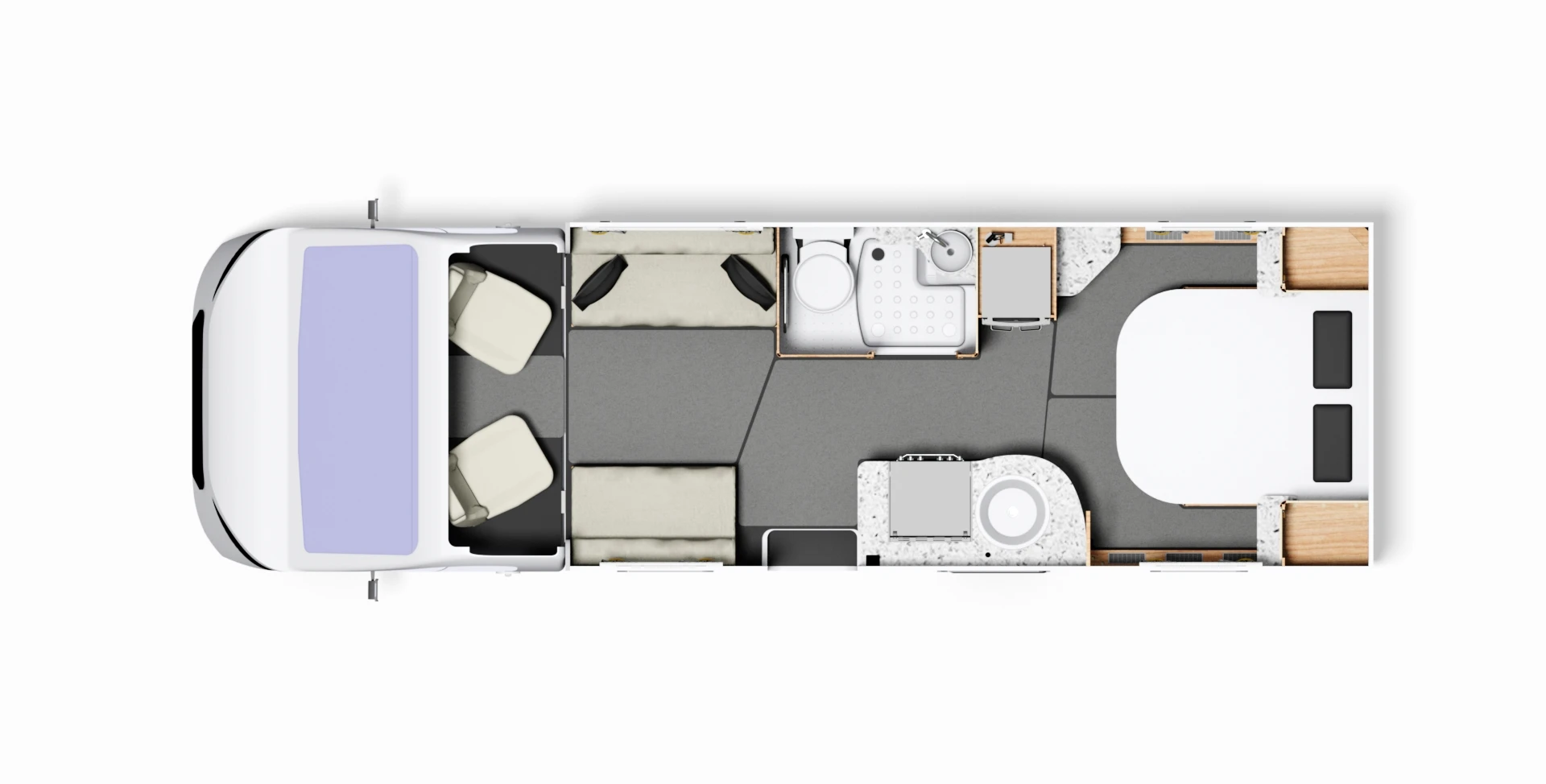 Caravan Floor Plan