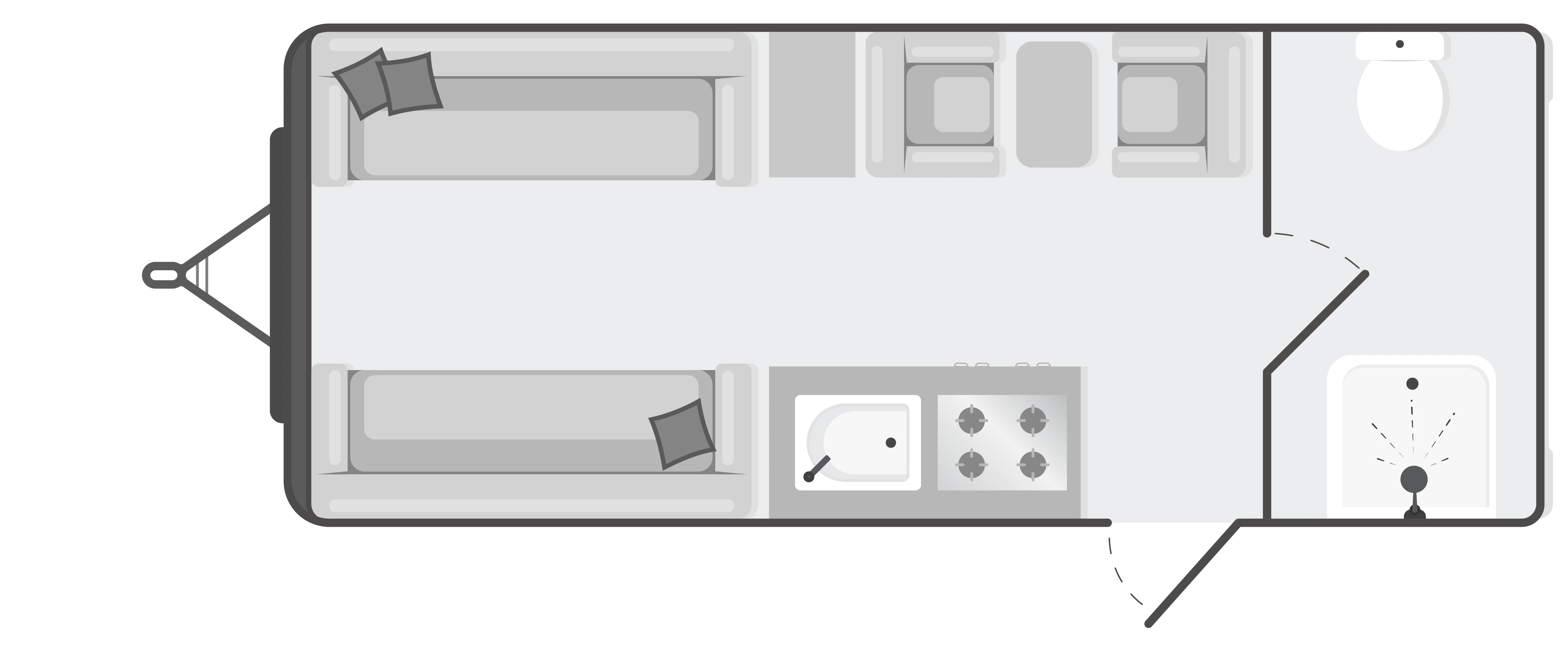 Caravan Floor Plan