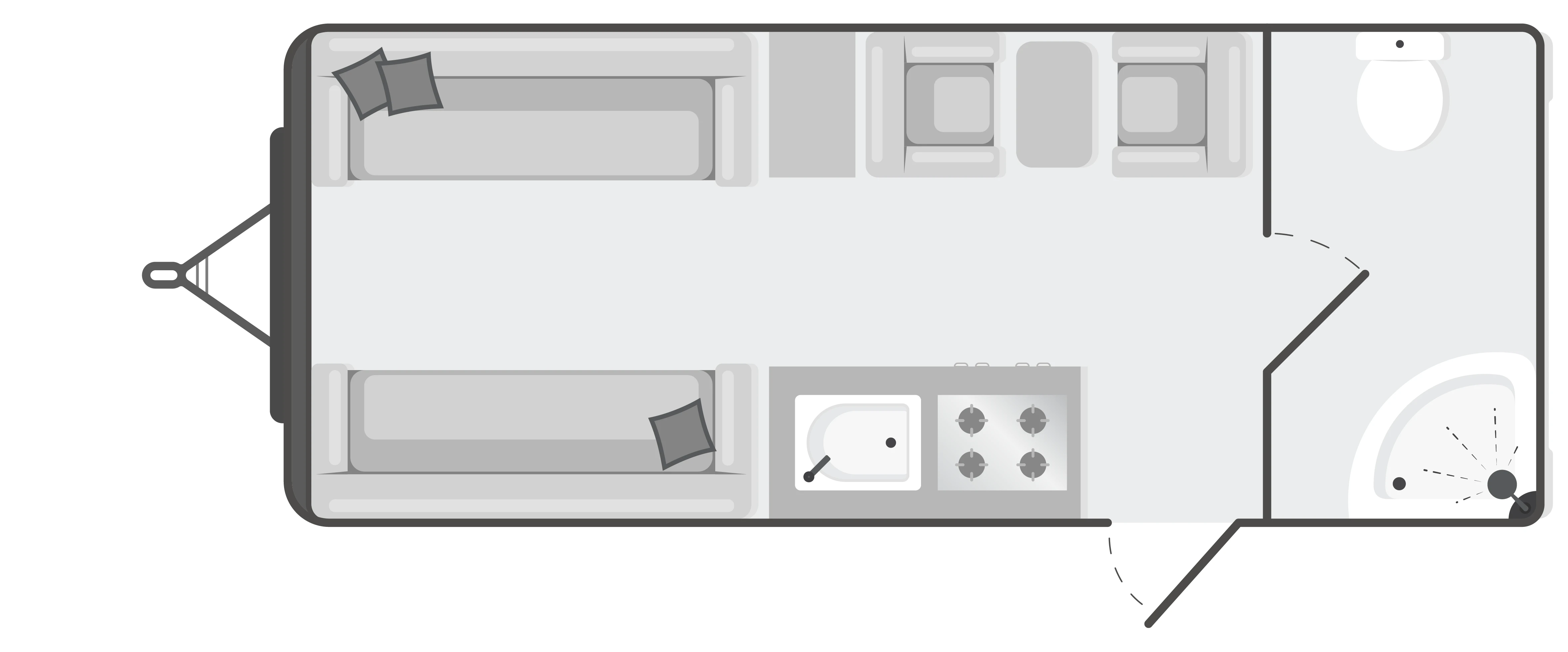Caravan Floor Plan