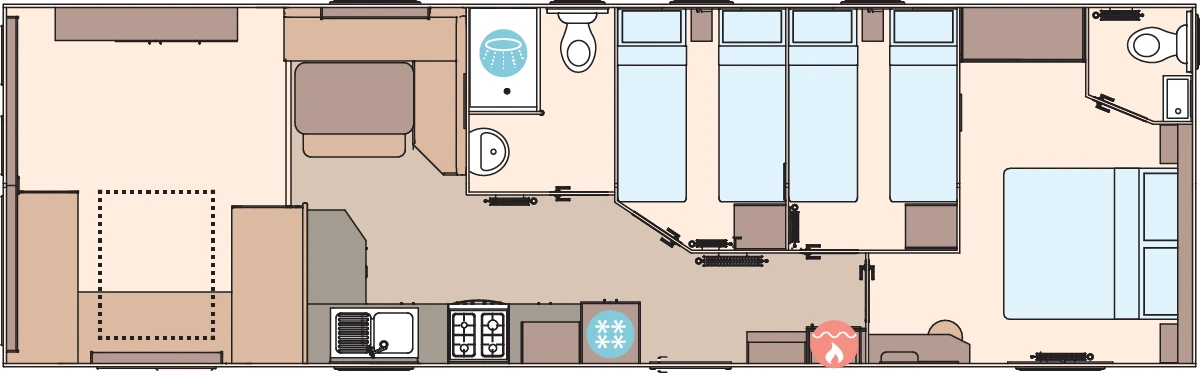 Caravan Floor Plan