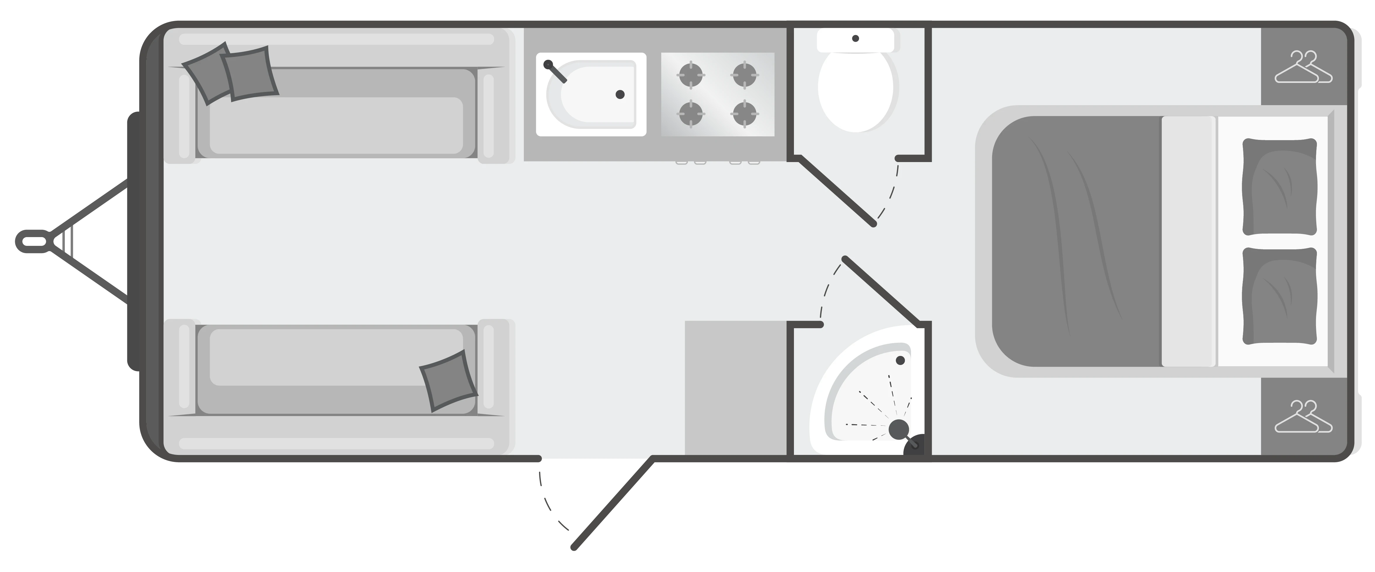 Caravan Floor Plan