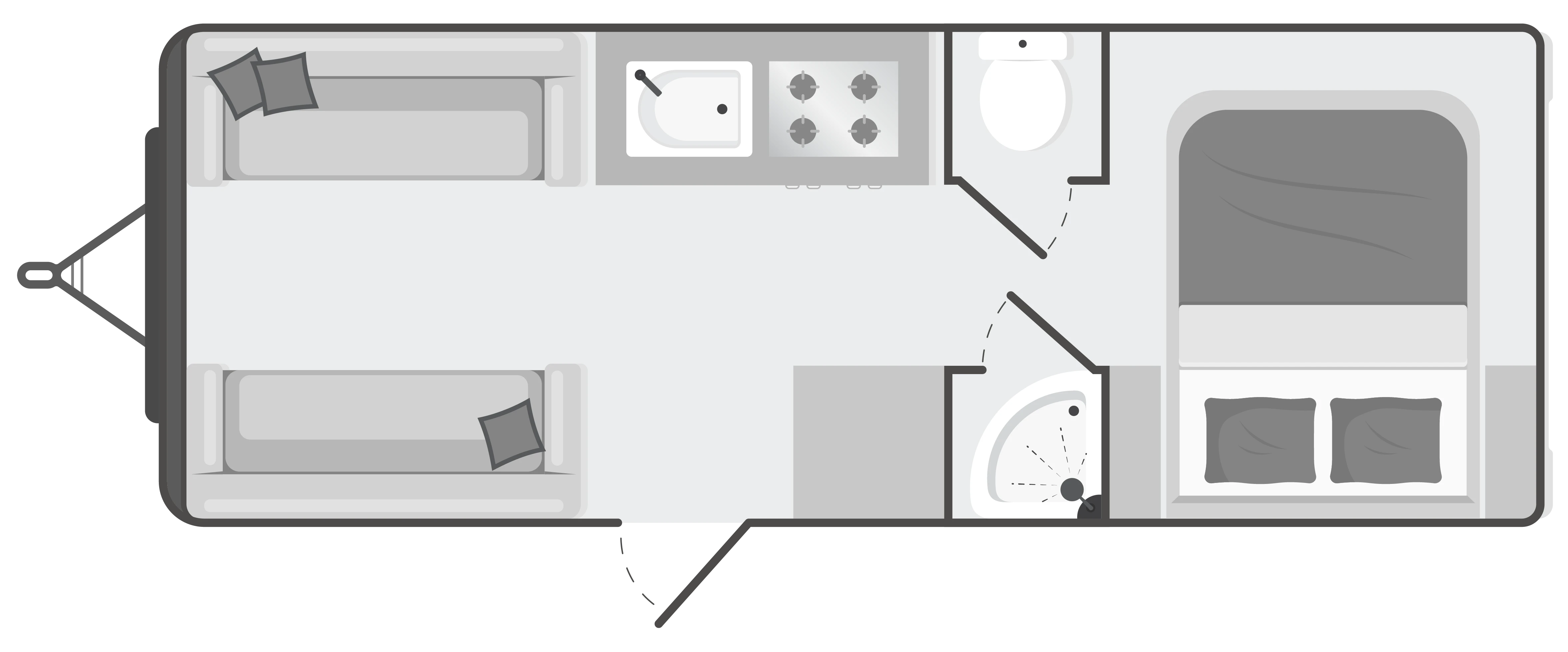 Caravan Floor Plan