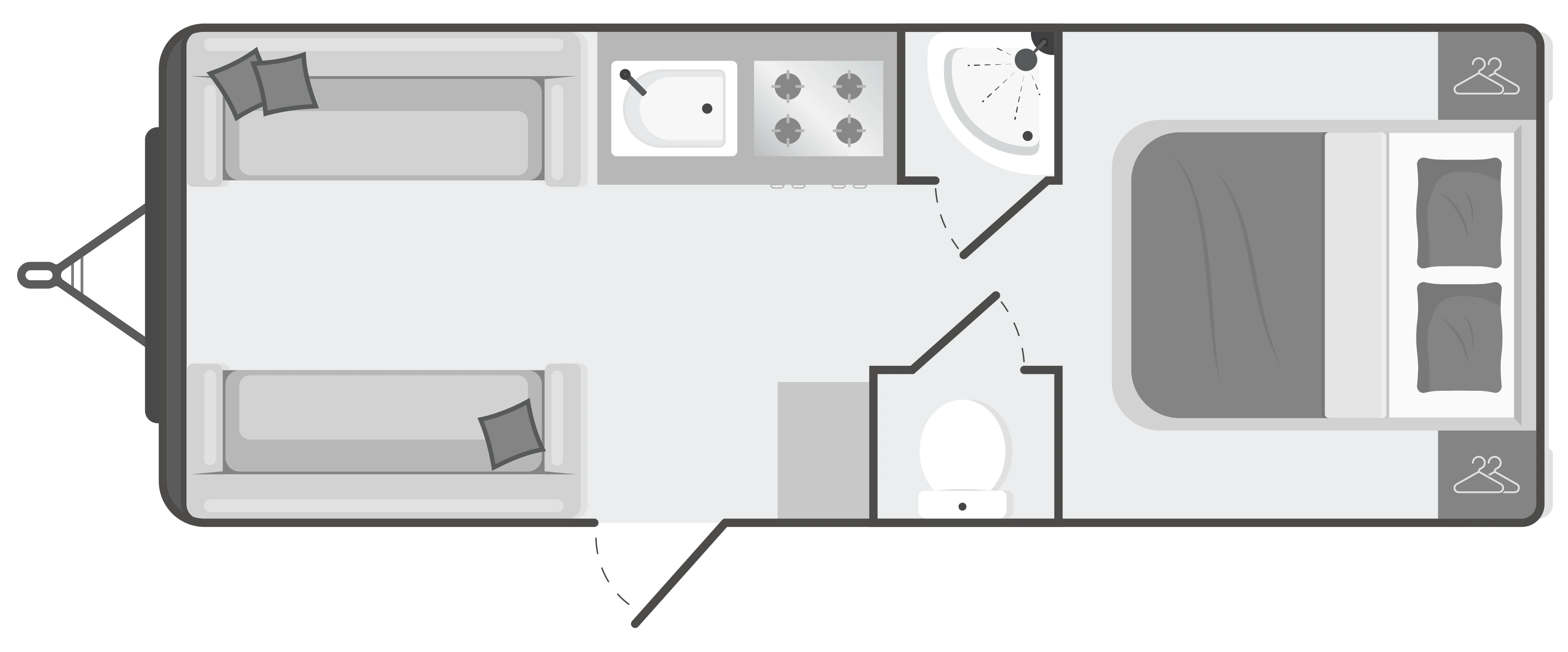 Caravan Floor Plan