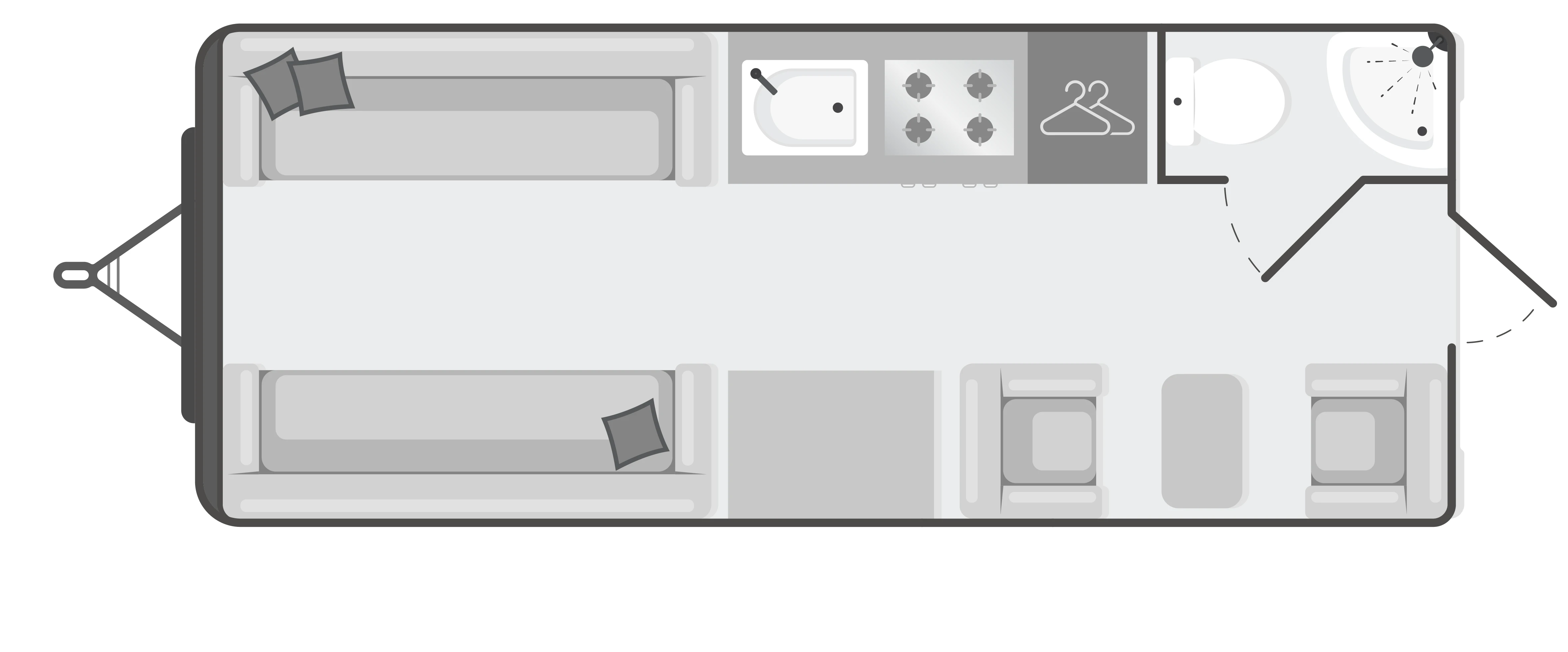 Caravan Floor Plan