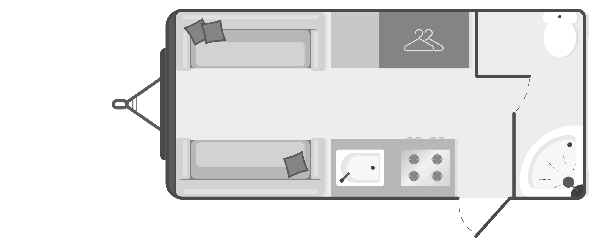 Caravan Floor Plan