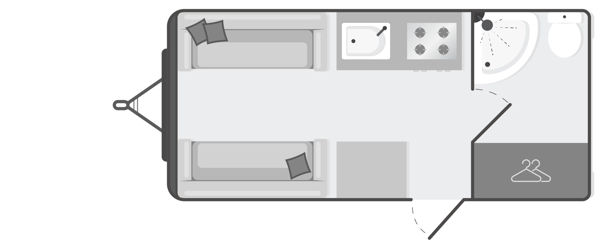 Caravan Floor Plan