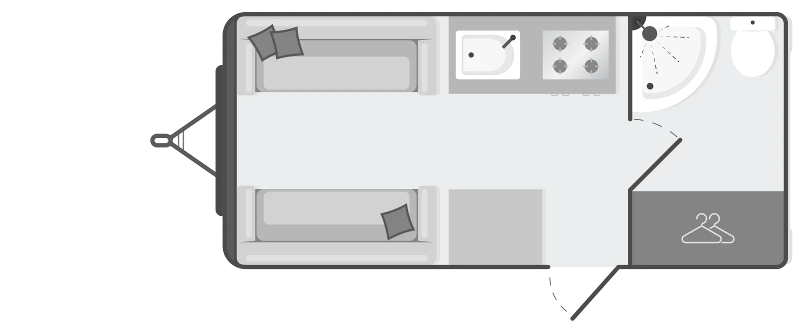 Caravan Floor Plan