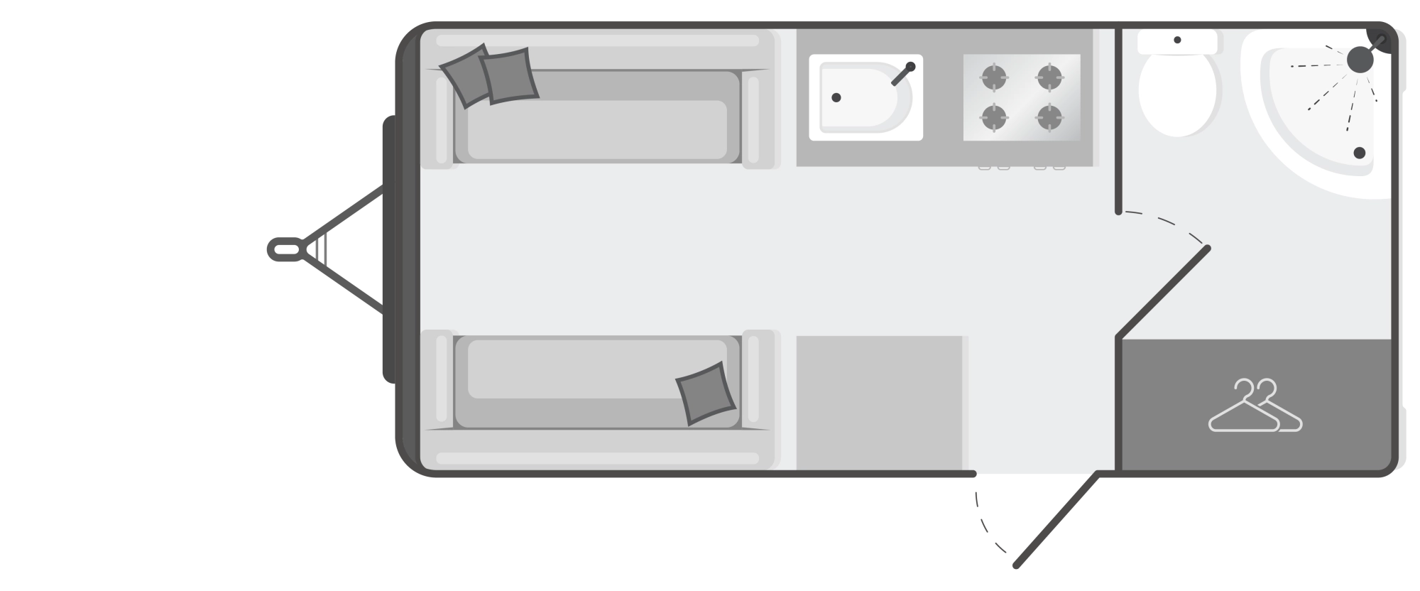 Caravan Floor Plan