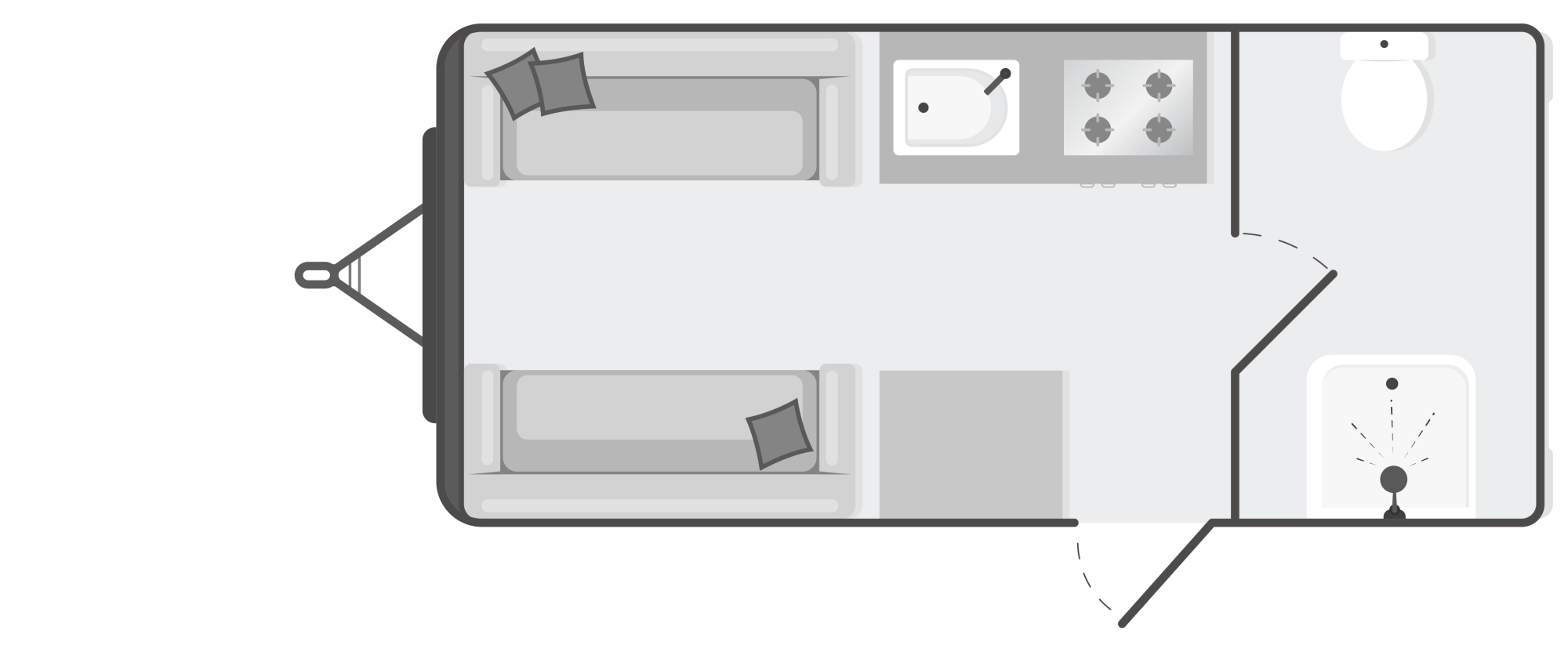Caravan Floor Plan