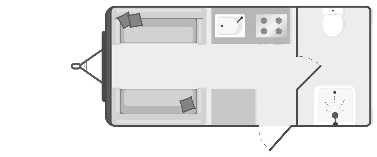 Caravan Floor Plan