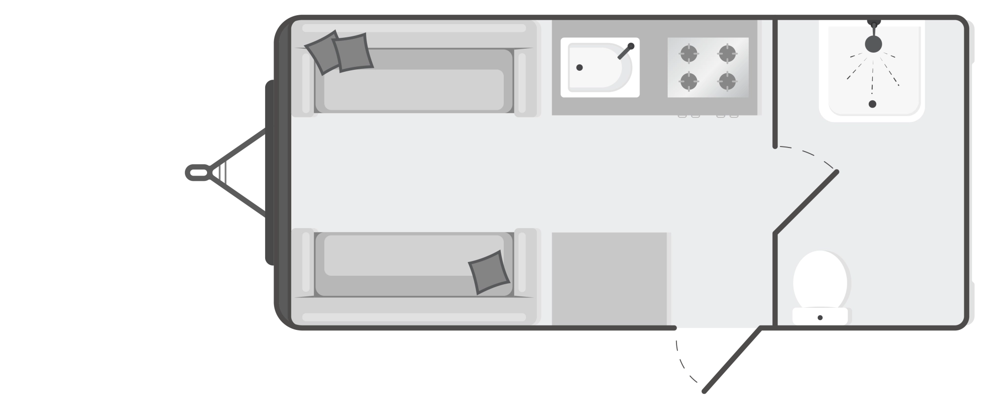 Caravan Floor Plan