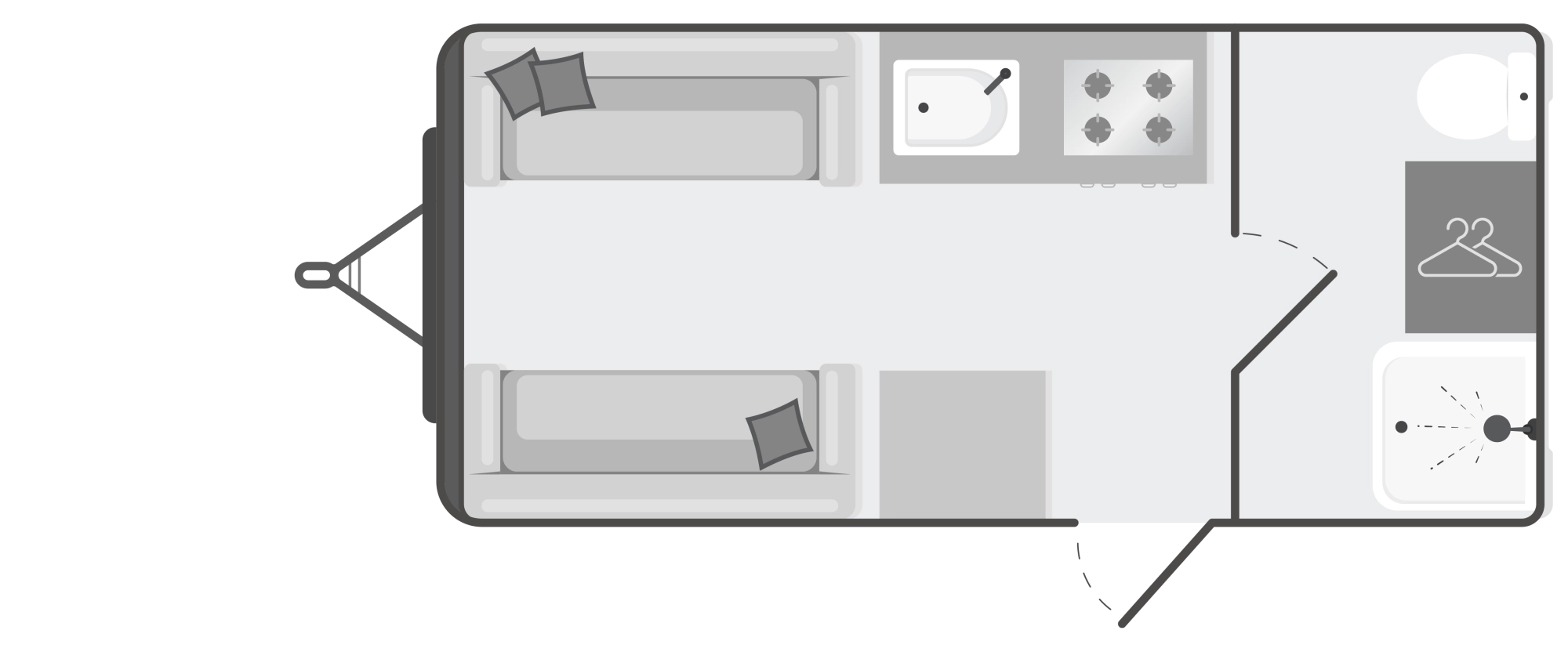 Caravan Floor Plan