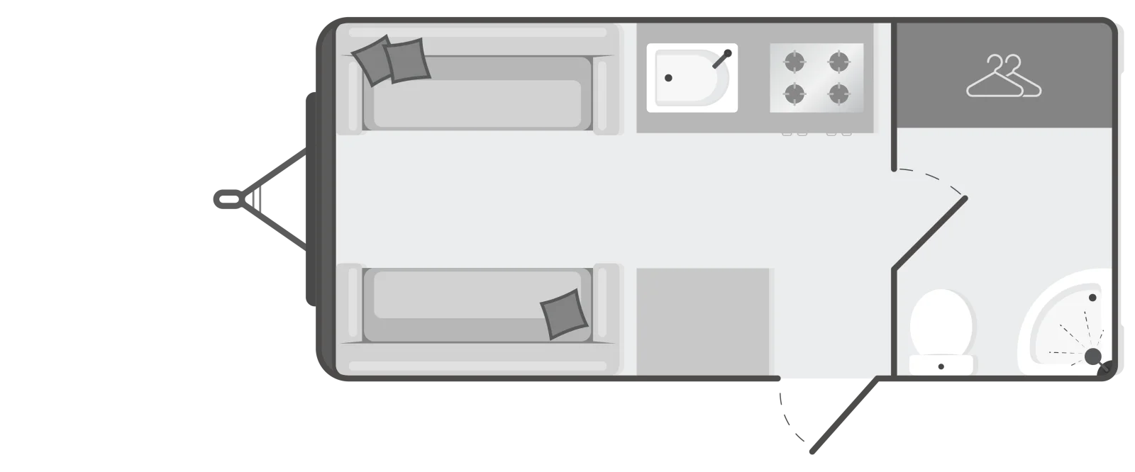 Caravan Floor Plan