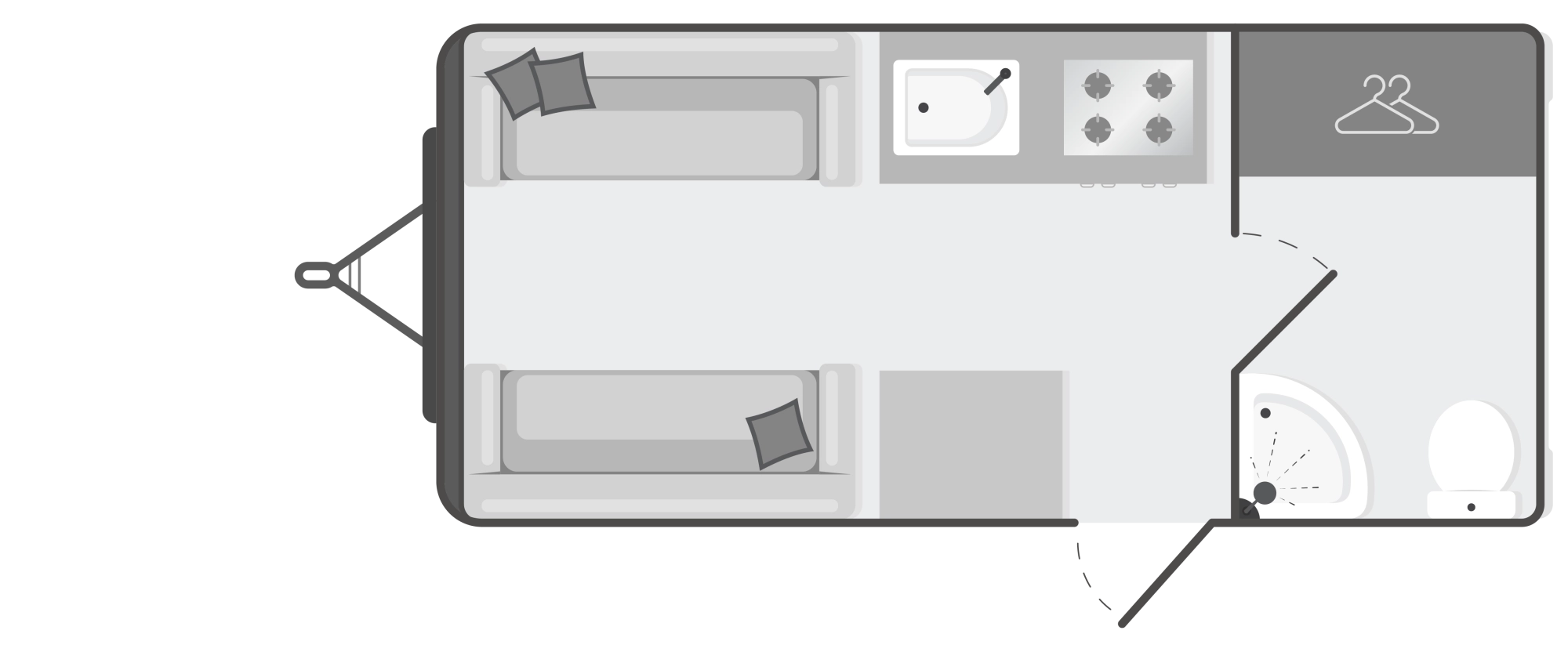 Caravan Floor Plan