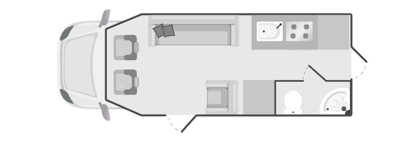 Caravan Floor Plan
