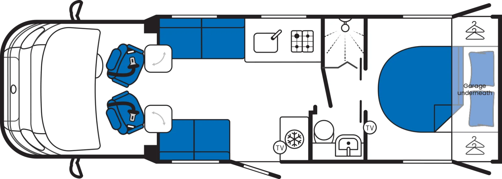 Caravan Floor Plan