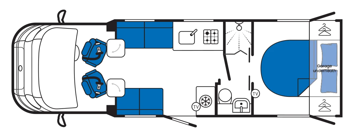Caravan Floor Plan