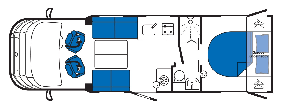 Caravan Floor Plan