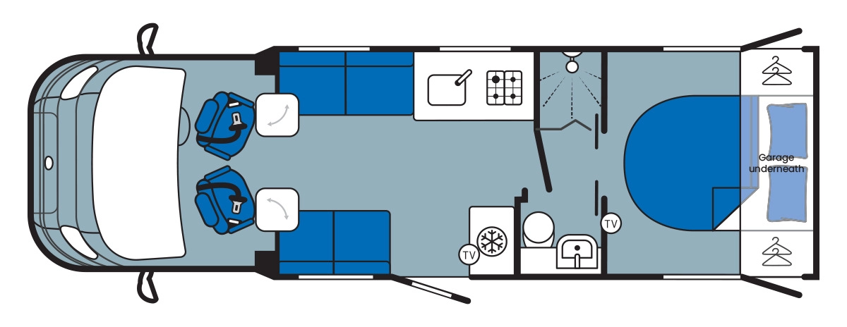 Caravan Floor Plan