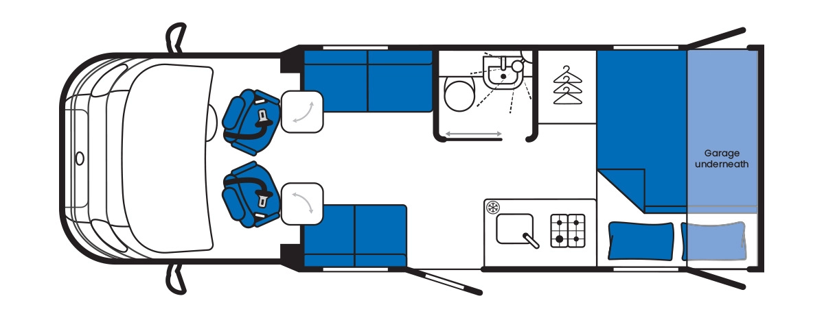 Caravan Floor Plan