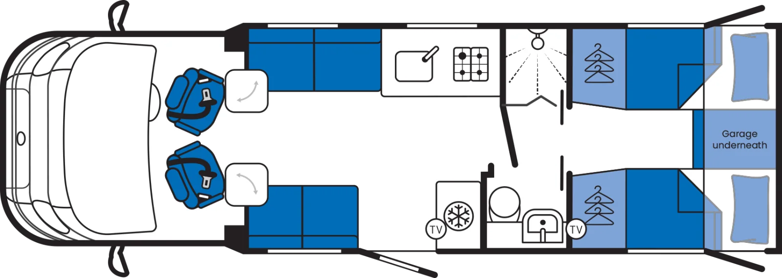 Caravan Floor Plan