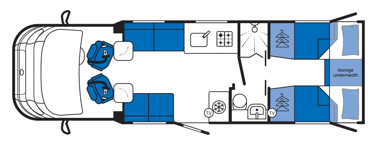 Caravan Floor Plan