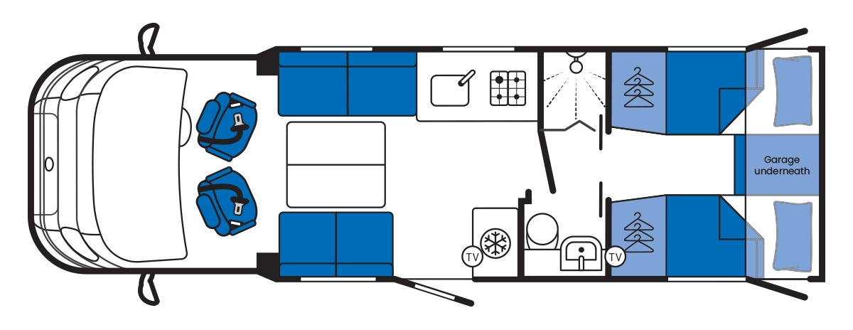 Caravan Floor Plan