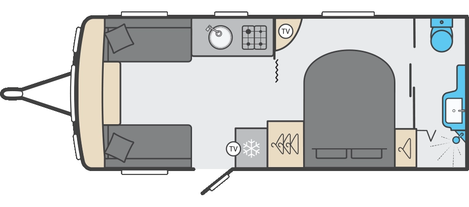 Caravan Floor Plan