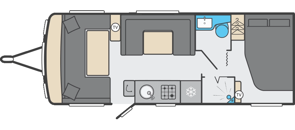 Caravan Floor Plan