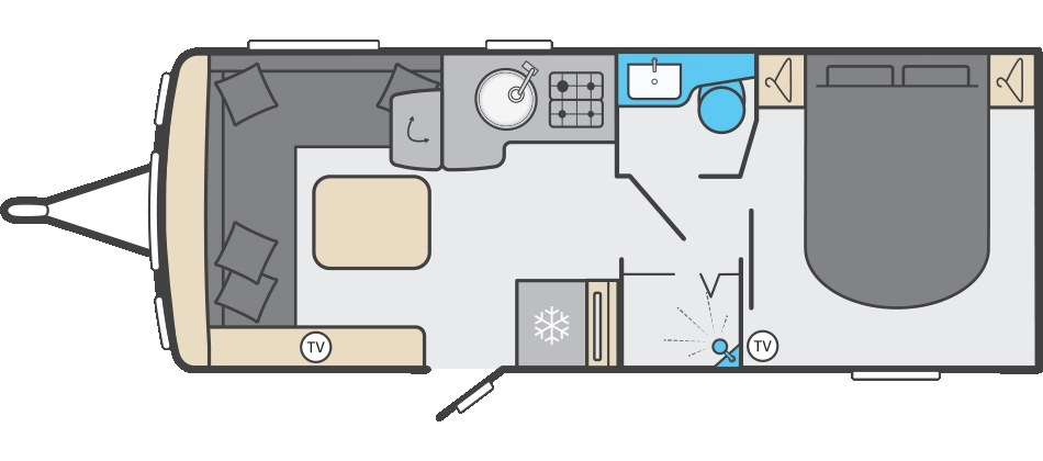 Caravan Floor Plan