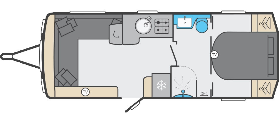 Caravan Floor Plan