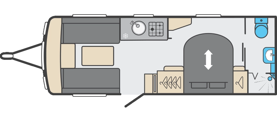 Caravan Floor Plan