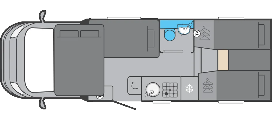 Caravan Floor Plan