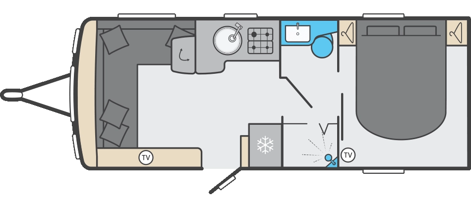 Caravan Floor Plan