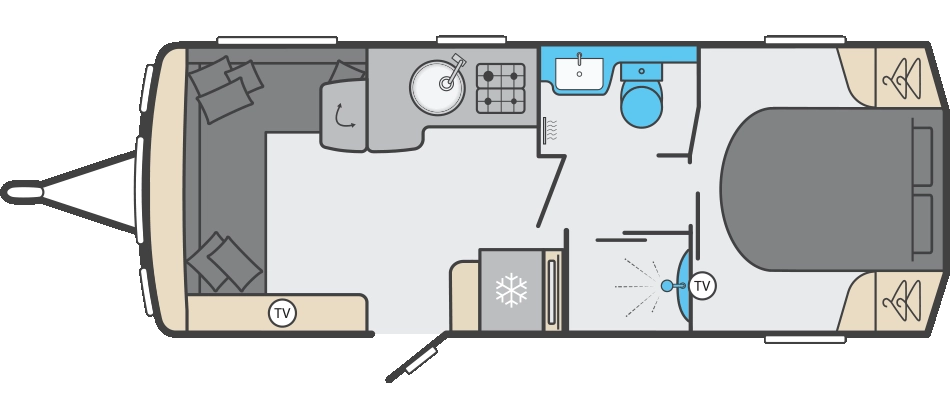 Caravan Floor Plan