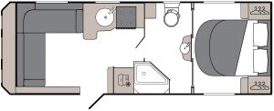 Caravan Floor Plan