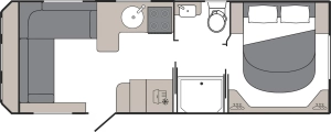 Caravan Floor Plan