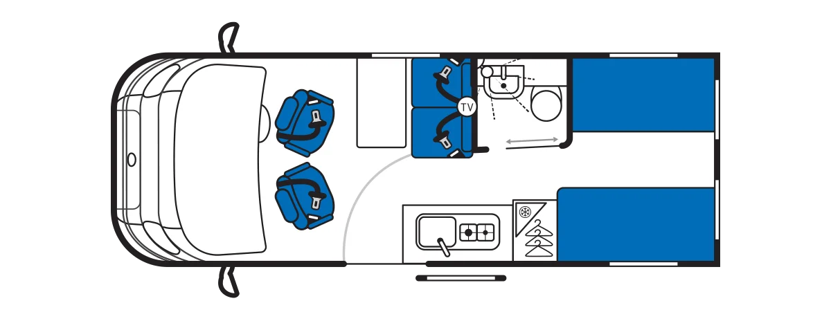 Caravan Floor Plan