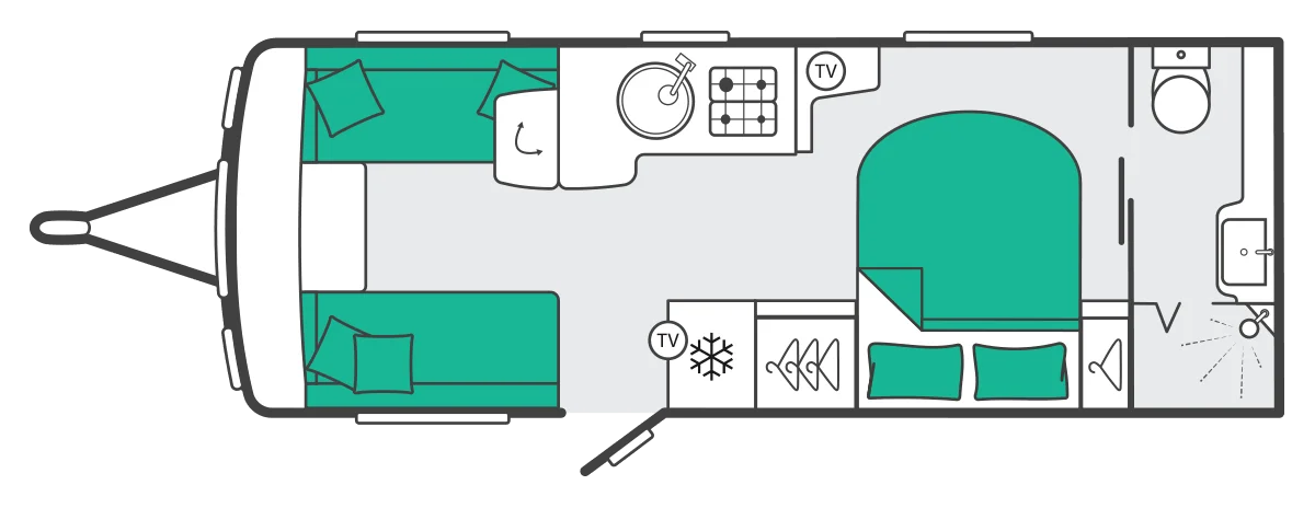 Caravan Floor Plan