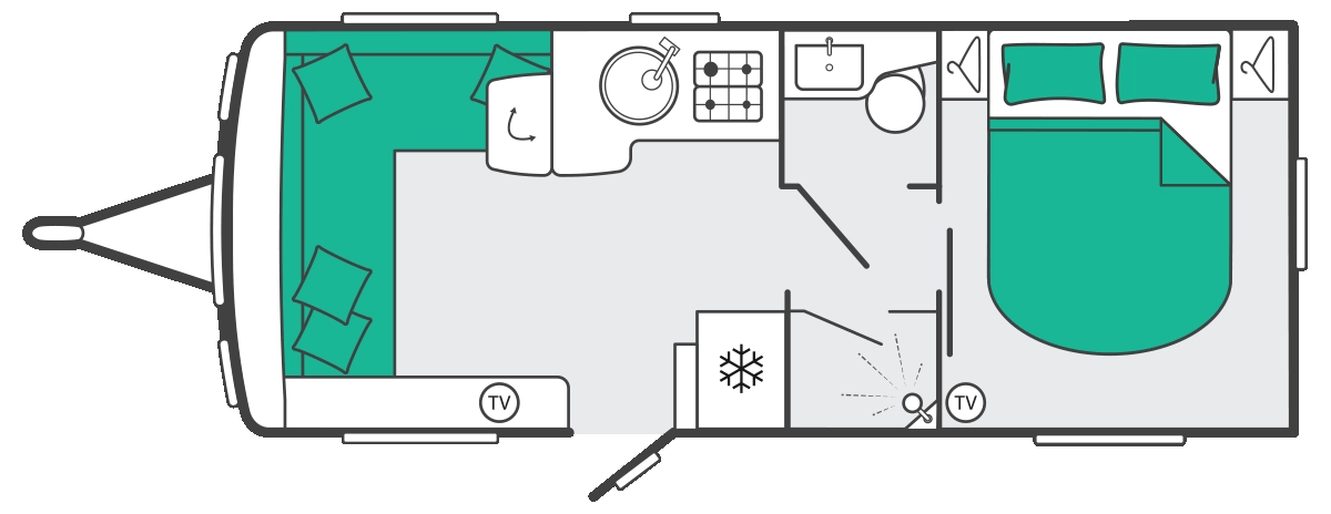Caravan Floor Plan
