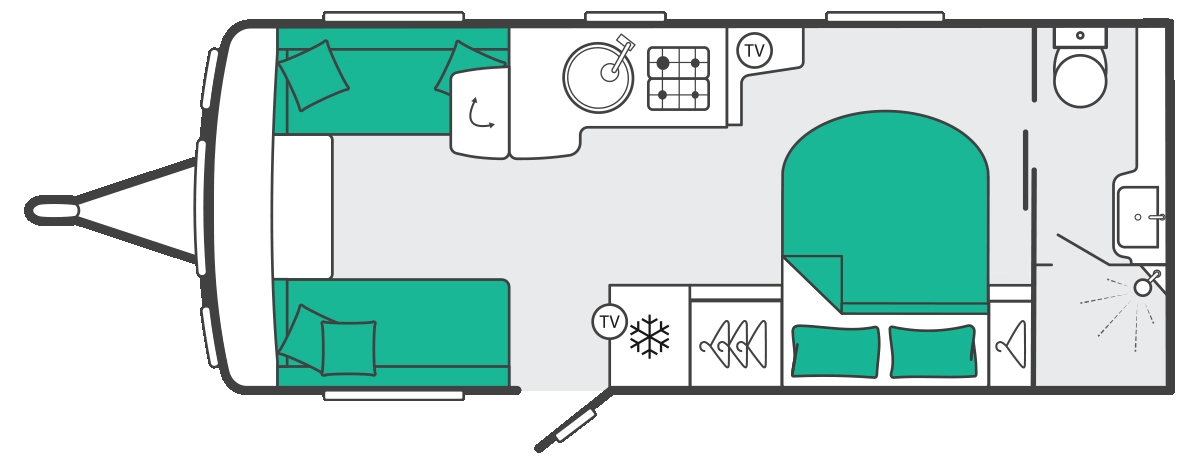 Caravan Floor Plan