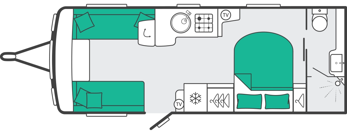 Caravan Floor Plan