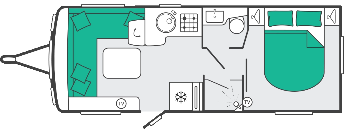 Caravan Floor Plan