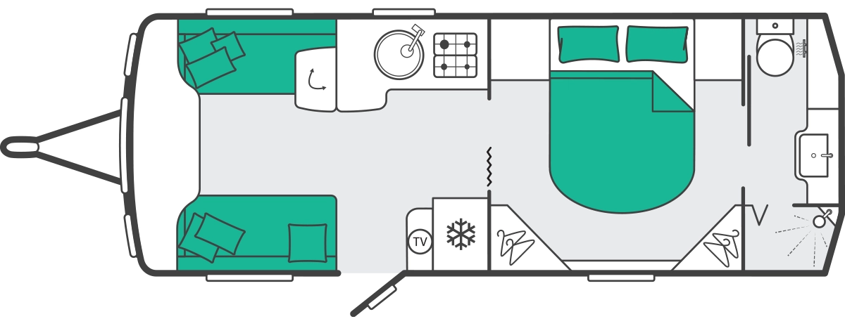Caravan Floor Plan