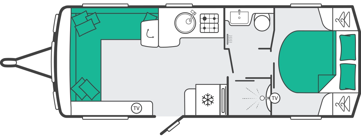 Caravan Floor Plan