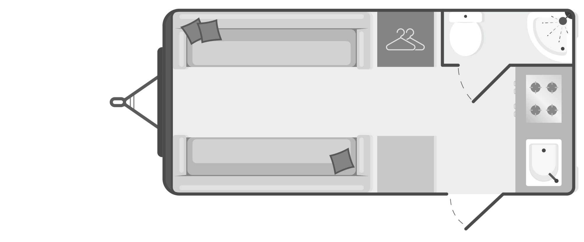 Caravan Floor Plan